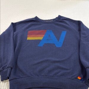Aviator Nation Navy Blue Sweatshirt